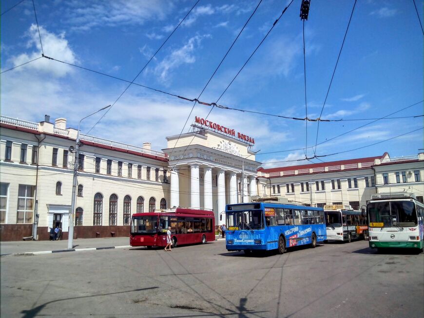 Московский вокзал Тулы