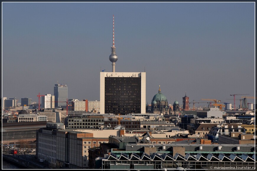 Маст си №1 в Берлине — Купол Рейхстага