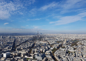 Париж 2018 - Виды с башни Монпарнас, общие ви