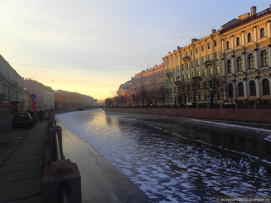 Прогулка по новогоднему Санкт-Петербургу. Часть 1