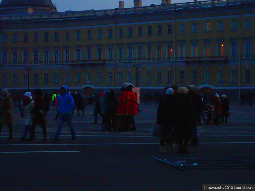 Прогулка по новогоднему Санкт-Петербургу. Часть 1