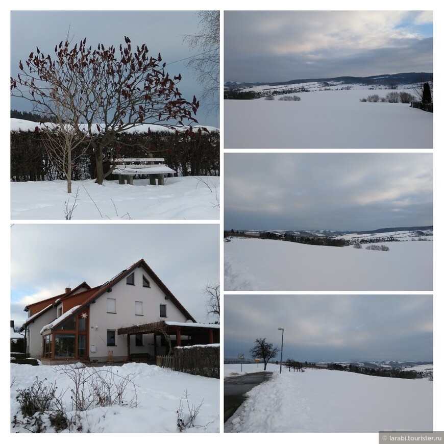 Саксония: Зимние маршруты по Крайше и вокруг. Часть II