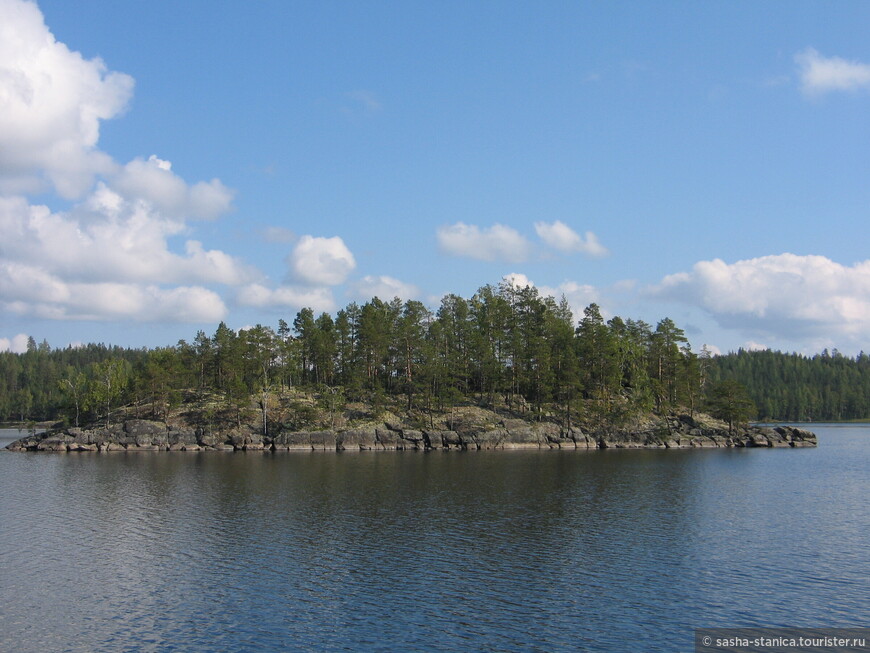 Поход на моторном судне «Гидрограф» в природный заповедник Пункахарью (Финляндия)