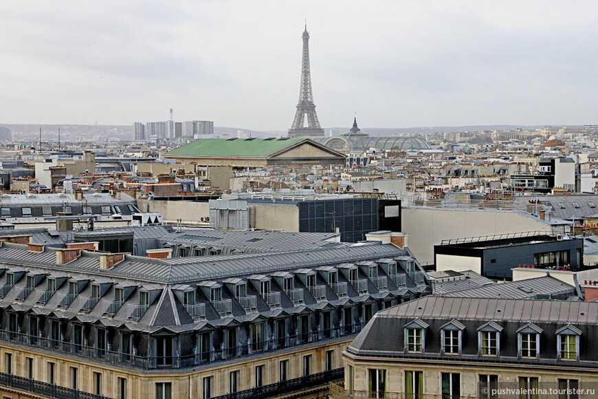 Крыши Парижа.