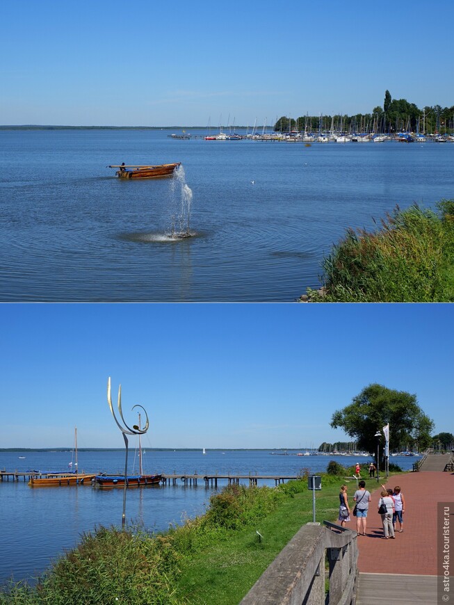 На море как на дачу, по домашнему или немецкое море Штайнхудер