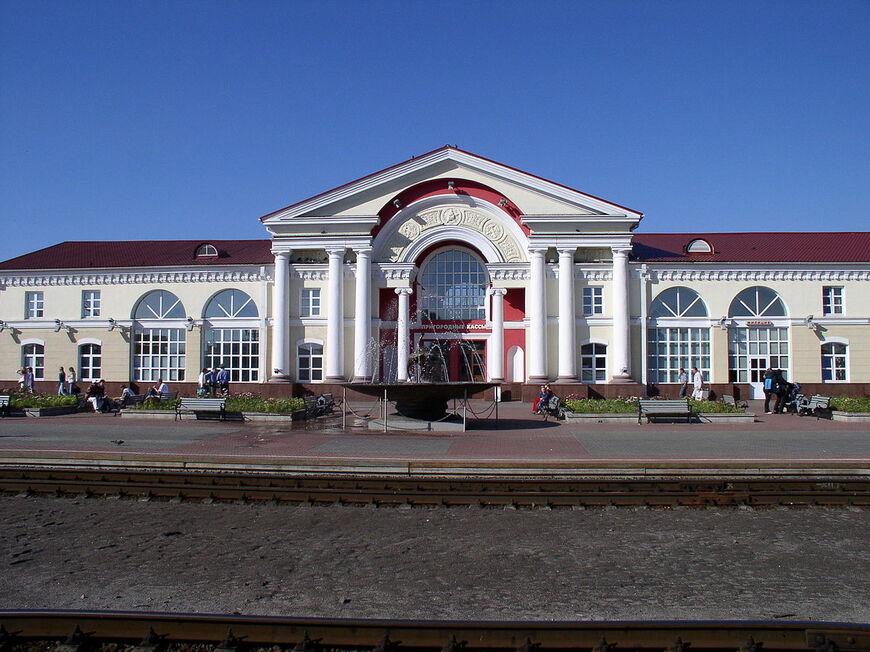 Ж/д вокзал Полоцка 
