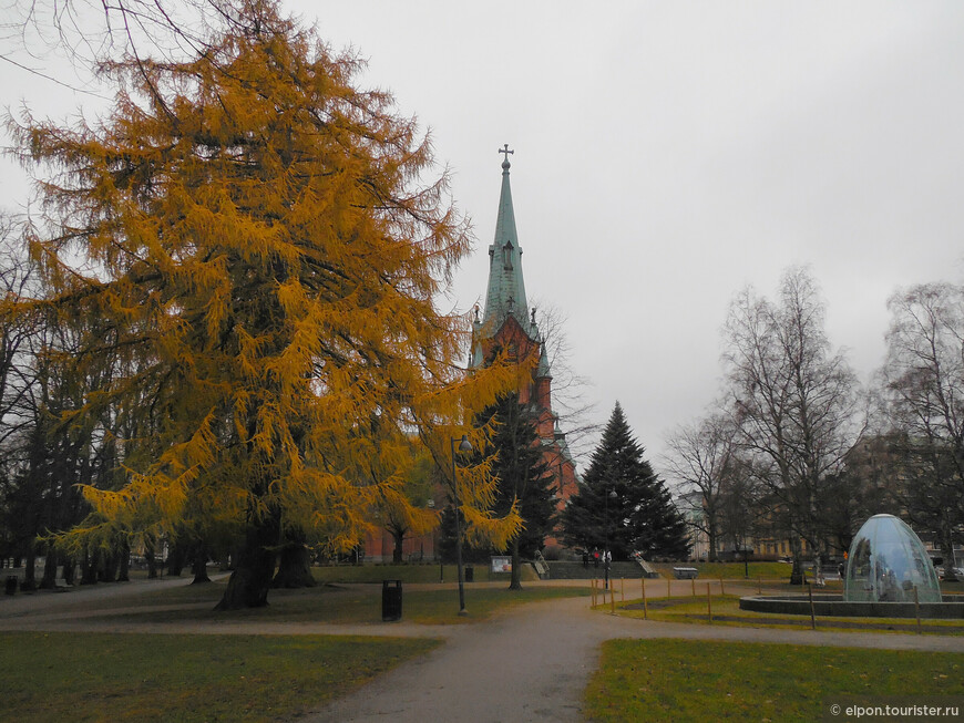 Aleksanterin kirkko. Построена в 1880-1881 годах и названа в ознаменование 25-летия вступления на престол Александра II.