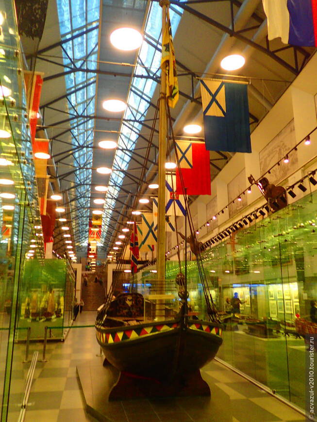 В центральном военно-морском музее Петербурга