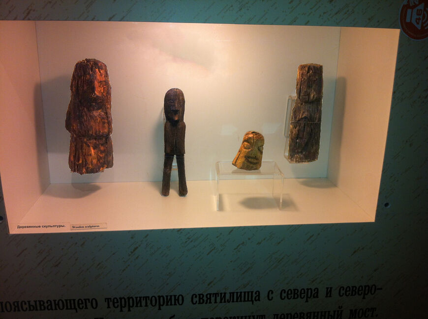 Находки с городища Усть-Полуй в музее