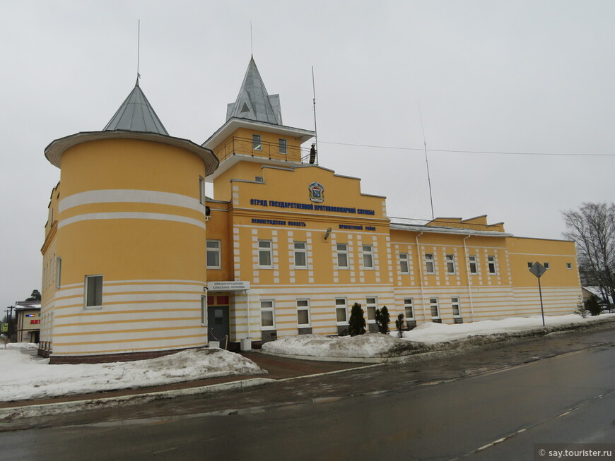 Зимний вечер в Приозерске. Точка на карте