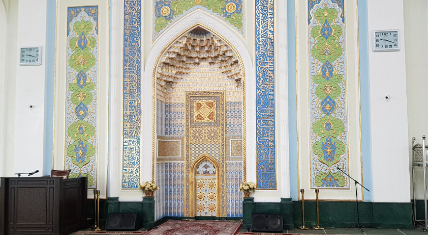 Михраб в ташкентской мечети Минор