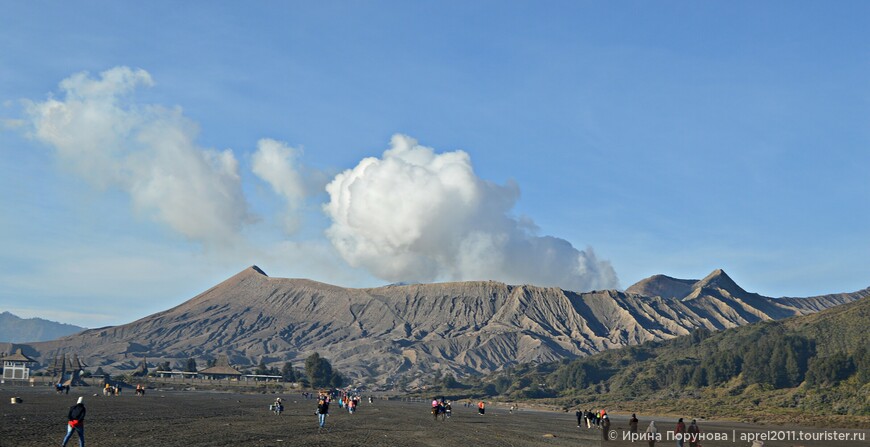 Вид на вулкан Бромо