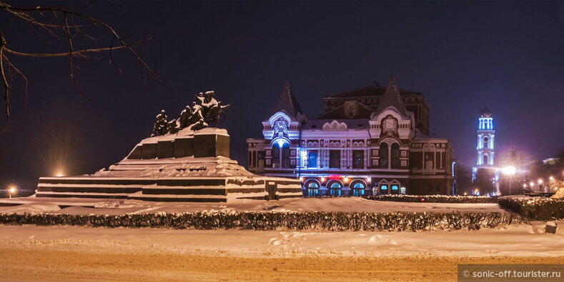 Самара ночная, новогодняя и не только