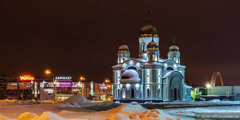 Самара ночная, новогодняя и не только