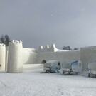 Снежный замок в Кеми