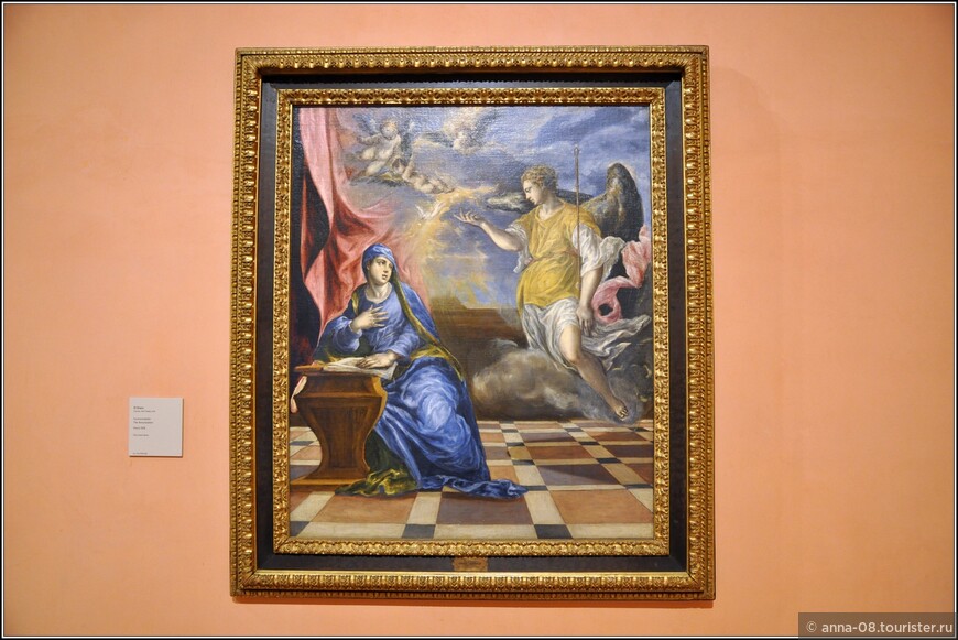 Эль Греко «Благовещение» (ок. 1576) 