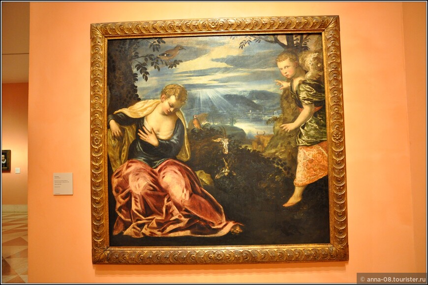 Тинторетто «Благовещение жене Маноа»
(ок. 1555 - 1559)