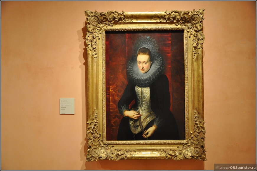 Питер Пауль Рубенс
«Портрет молодой женщины с четками»
(ок. 1609 - 1610)