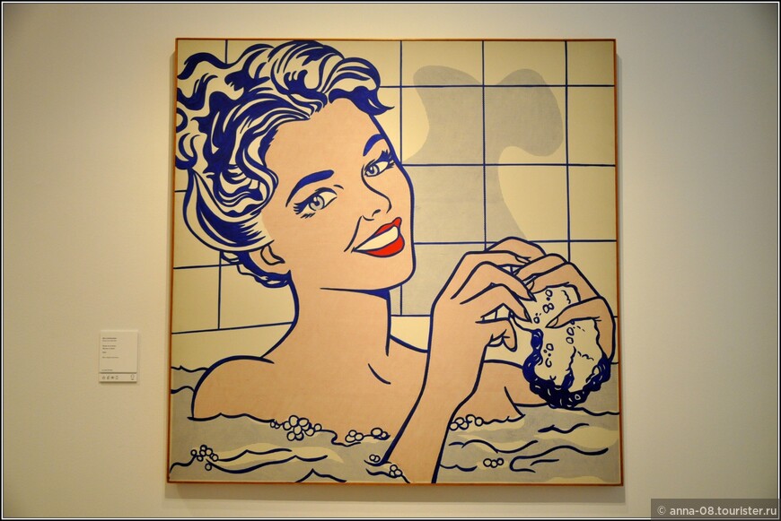 Рой Лихтенштейн
«Женщина в ванной», 1963
