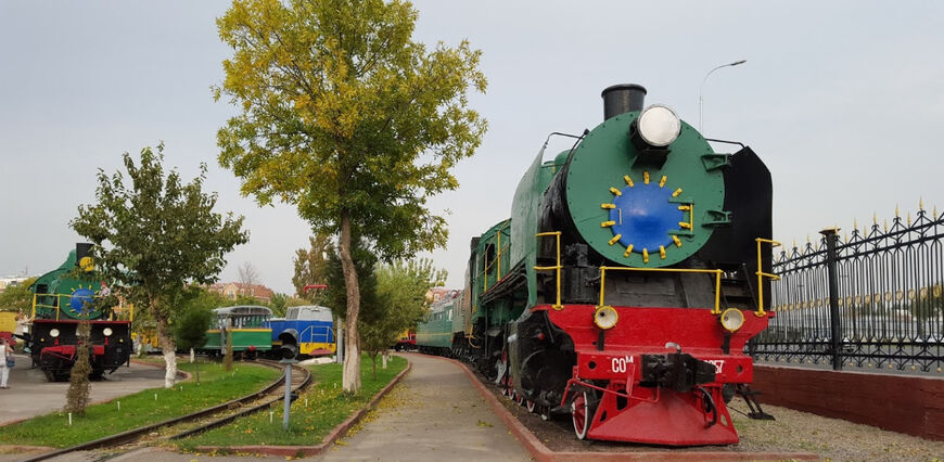 Железнодорожный музей в Ташкенте