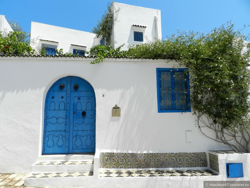Сиди бу-Саид — самый красивый город Туниса