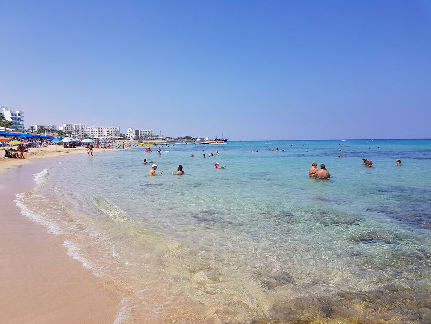 Пляж Санрайз (Sunrise Beach Protaras)