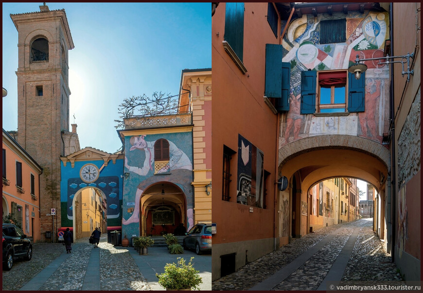 Самые красивые деревни Италии. Бризигелла и Доцца