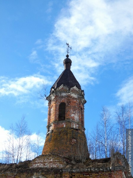 Мрачная поэзия церкви Николая Чудотворца в Черлёнково (Шаховская, Московская область)