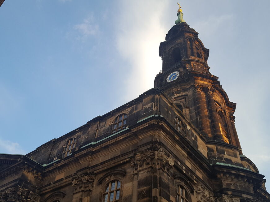 Церковь Кройцкирхе в Дрездене (Kreuzkirche)