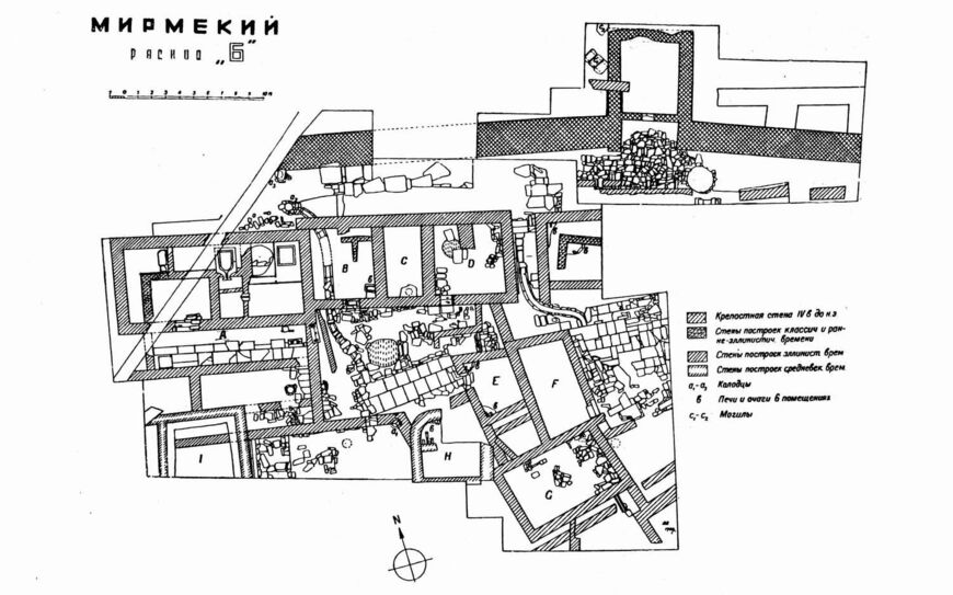 Античный город Мирмекий в Крыму