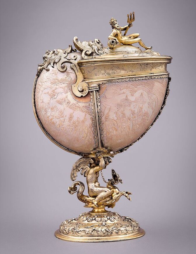 Чаша Наутилус, XVII век
