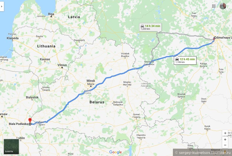 По Белоруссии и Польше на автомобиле вновь в Германию