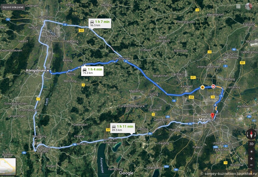По Баварии: Кёнигсбрунн и Мюнхен