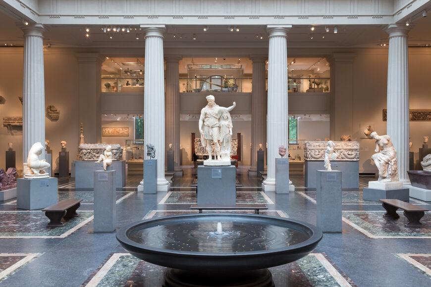 Зал секции «Искусство древнего Рима»