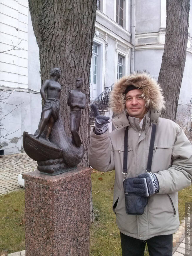 Юмористический сад скульптур в Одессе