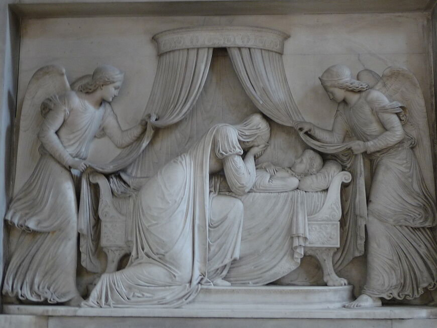 Надгробный рельеф принцессы Каролины Баварской