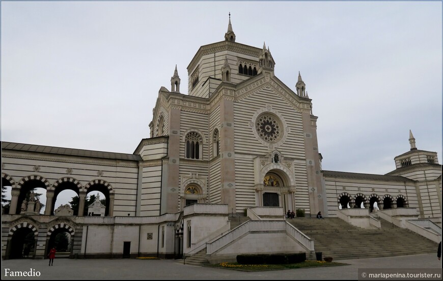 Место тишины и безмятежности в Милане — Cimitero monumentale