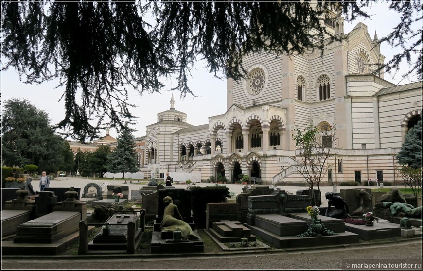 Место тишины и безмятежности в Милане — Cimitero monumentale