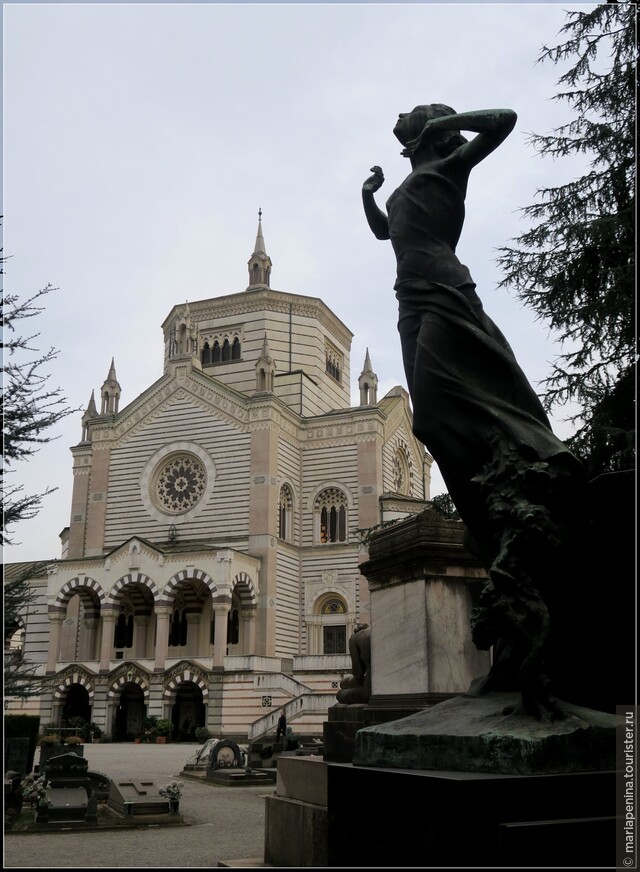 Место тишины и безмятежности в Милане — Cimitero monumentale