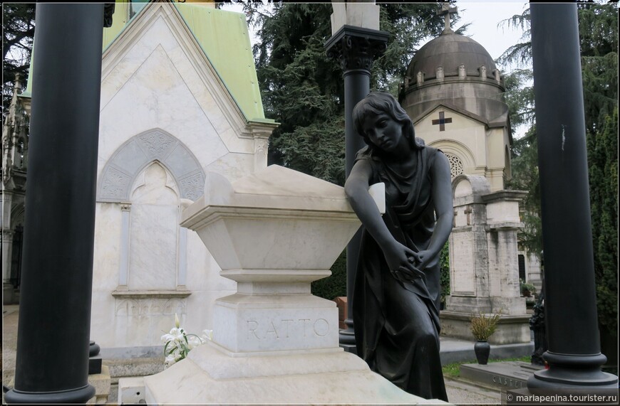 Место тишины и безмятежности в Милане — Cimitero monumentale