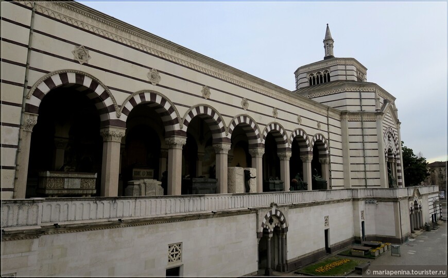 Место тишины и безмятежности в Милане — Cimitero monumentale