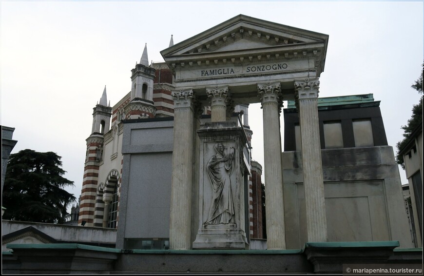 Место тишины и безмятежности в Милане — Cimitero monumentale