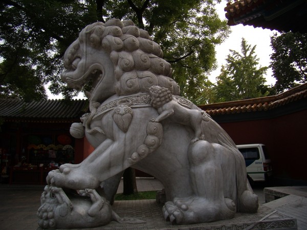 Небесные львы или стражи китайских ворот