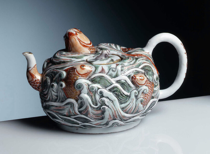 Чайник, Китай, династия Цин, эпоха Канси, около 1700 года.