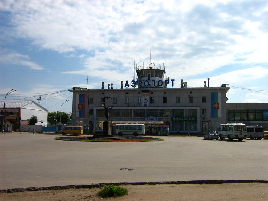 Главное здание аэропорта Сыктывкара