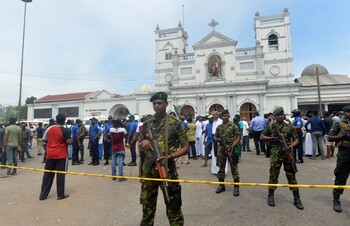 Число жертв терактов на Шри-Ланке увеличилось до 290 человек