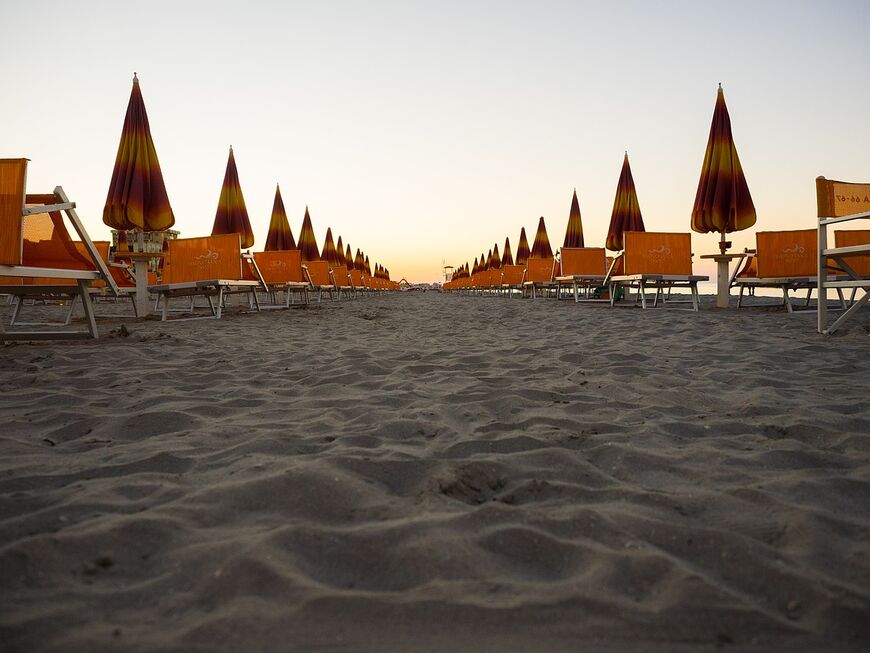 Пляж Римини Марина Центро (Bagno Rimini Marina Centro)
