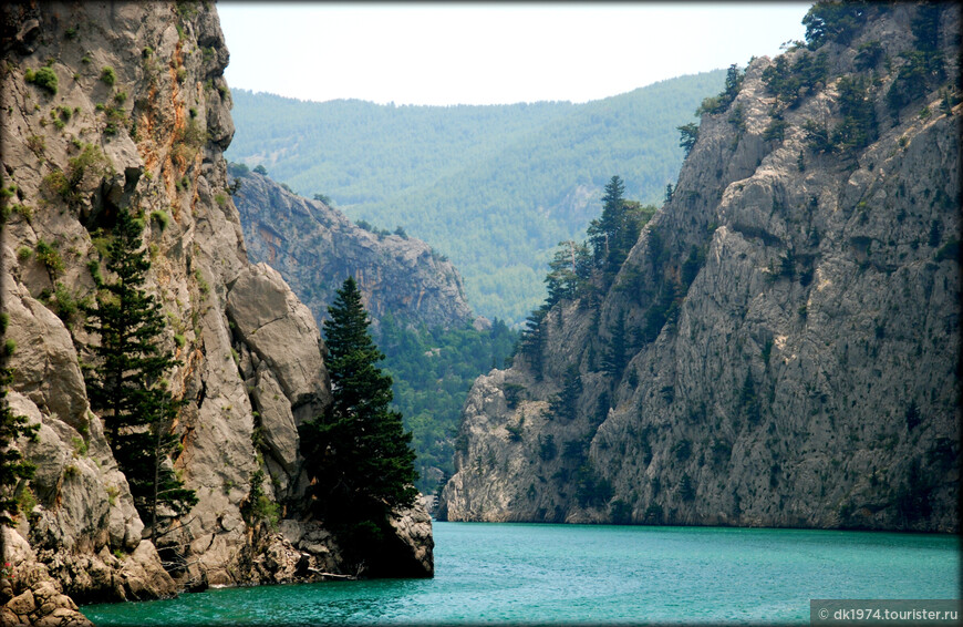 Зелёный каньон или нефритовая красота озера Оймапинар