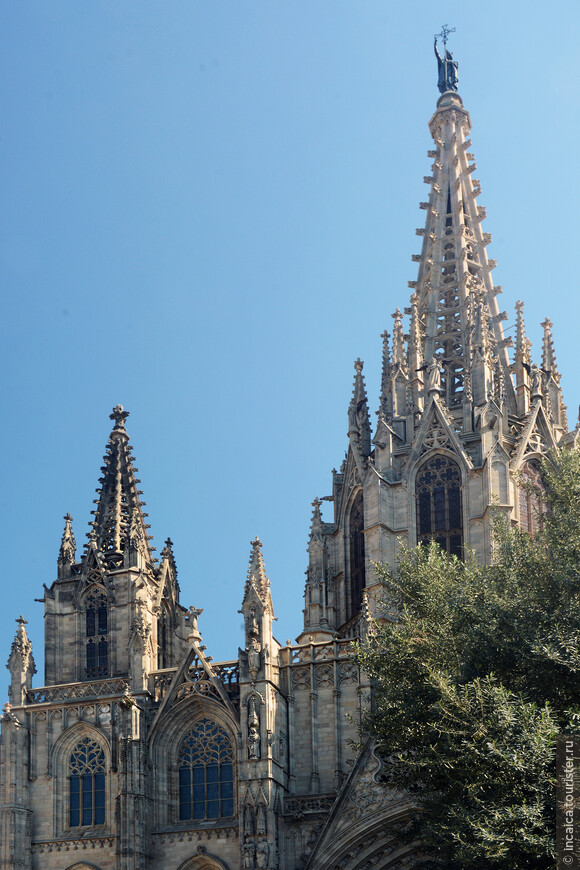 Кафедральный собор Барселоны.