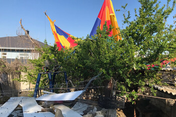 В Крыму ребёнка на воздушном шаре унесло ветром 